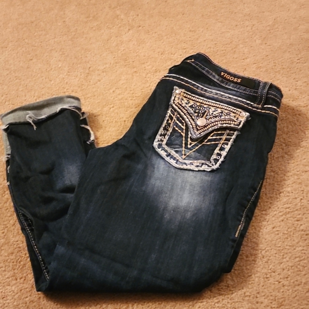 Vigoss denim capris Size 9/10